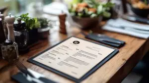 Carte Et Menu Du Jour Arrêter De Réimprimer Chaque Semaine